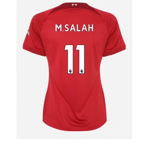 Liverpool Mohamed Salah #11 Hjemmedrakt Kvinner 2022-23 Kortermet Liverpool Mohamed Salah #11 Hjemmedrakt Kvinner 2022-23 Kortermet
